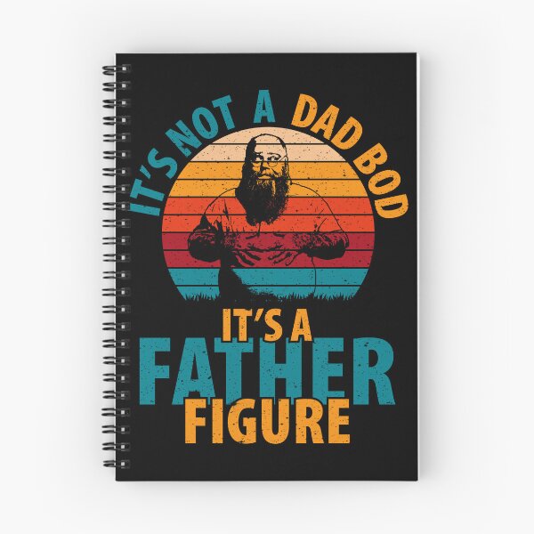 Item preview, It's Not A Dad Bod It's A Father Figure Retro Vintage Funny Father's Day Gift designed and sold by Rafi Hasan neloy.