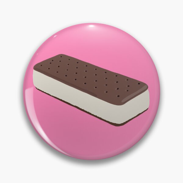 Item preview, Ice Cream Sandwich Hot Pink Background designed and sold by KaylieHArt.