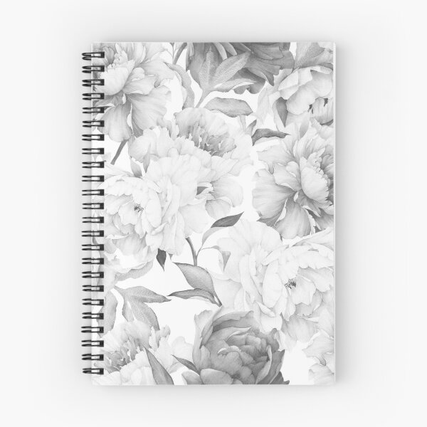 Item preview, Monochromatic Peonies designed and sold by RayneMoonchild.