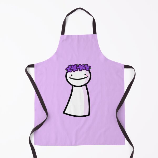 Item preview, Dream blob with purple flower crown designed and sold by Vixydraws.