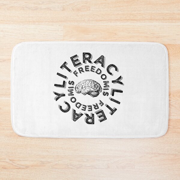 Item preview, Literacy Is Freedom Concentric Circles designed and sold by TrueWorth.