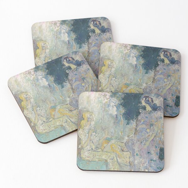 Item preview, La Conversation by Pierre Bonnard - Vintage Art designed and sold by RickE.