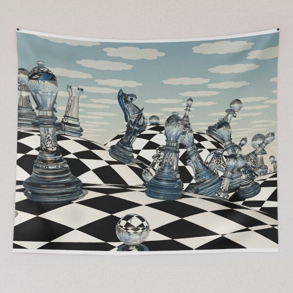 Item preview, Surreal Chess Distortion designed and sold by Caregiverology.