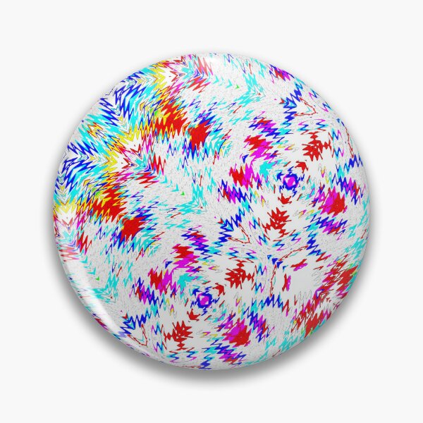 Item preview, The red, blue, violet, yellow, and cyan mosaic kaleidoscopic pattern designed and sold by IraNiva.