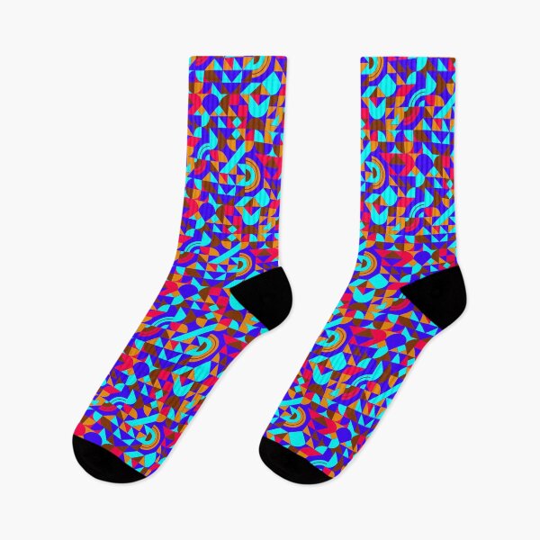 Item preview, geometric colorful patterns conceptual Art - Abstract Neo Geo graphic design designed and sold by Design Repo.