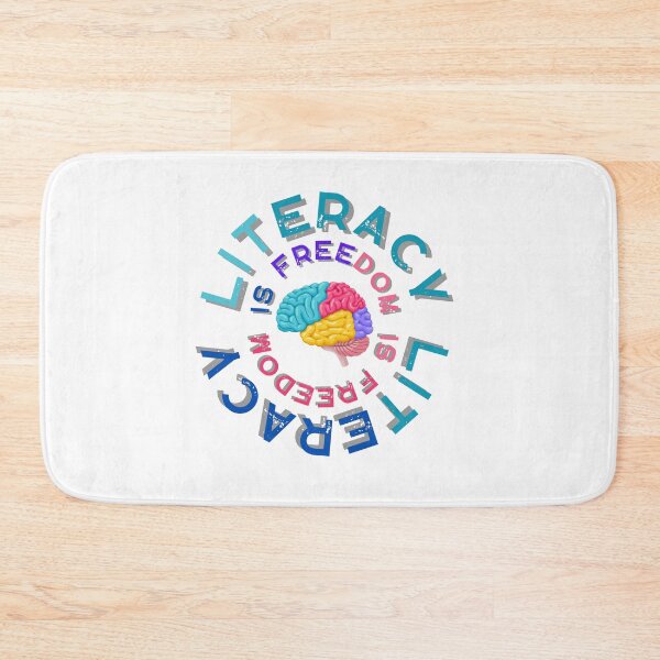 Item preview, Literacy Is Freedom Circle designed and sold by TrueWorth.