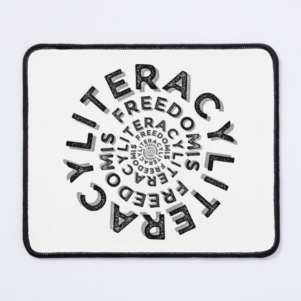 Item preview, Literacy Is Freedom Circle designed and sold by TrueWorth.
