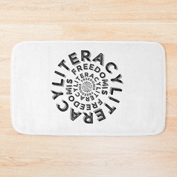 Item preview, Literacy Is Freedom Circle designed and sold by TrueWorth.