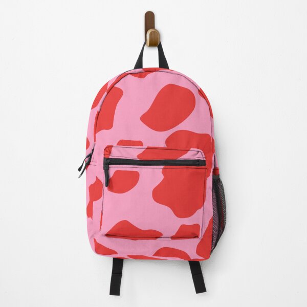 Item preview, Cow Animal Print Pattern in Pink and Red designed and sold by groovyfolk.
