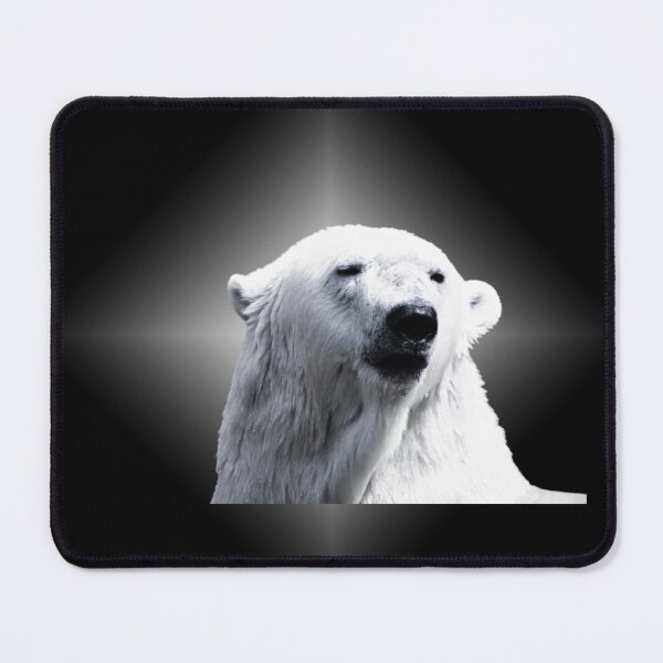Item preview, Polar Bear Mouse Pad, designed and sold by MICKSPIKS.