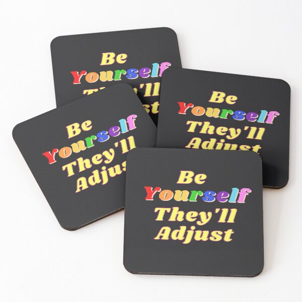 Item preview, Be Yourself They'll Adjust, Pride Month designed and sold by RedFlowerful.