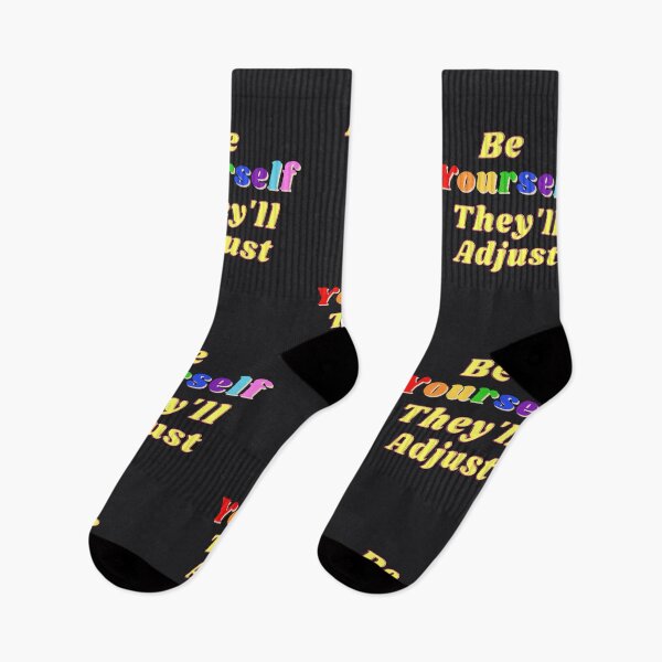 Item preview, Be Yourself They'll Adjust, Pride Month designed and sold by RedFlowerful.