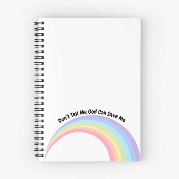 Item preview, Pastel Rainbow Don't Tell Me God Can Save designed and sold by Pink Ribbon.