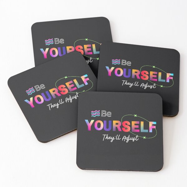 Item preview,  Be Yourself They'll Adjust, Pride Month designed and sold by RedFlowerful.