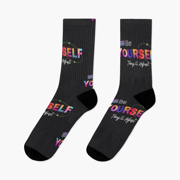 Item preview,  Be Yourself They'll Adjust, Pride Month designed and sold by RedFlowerful.