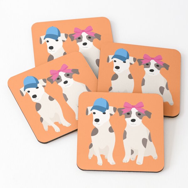 Item preview, Two Cute Dogs designed and sold by trendingatees.