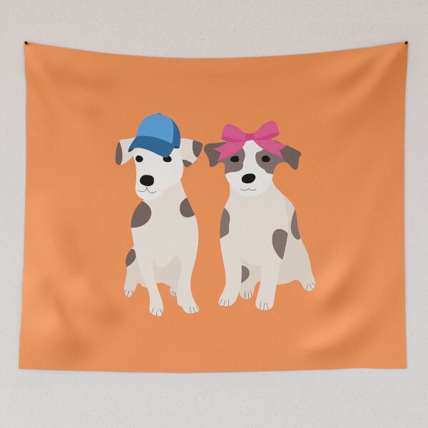 Item preview, Two Cute Dogs designed and sold by trendingatees.