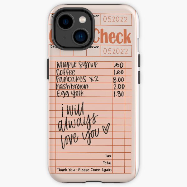 Just Keep Driving Ticket iPhone Tough Case