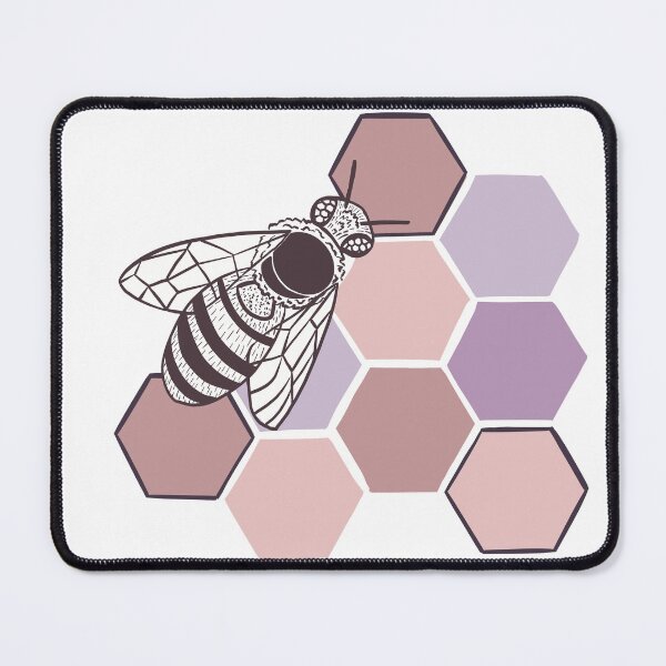 Item preview, Hexagons and Bees designed and sold by Danielle Seay.