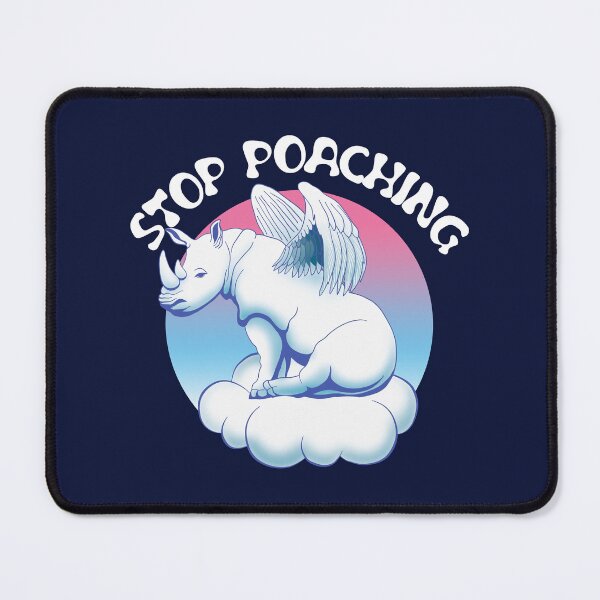 Item preview, Stop Poaching | Rhino Conservation Awareness Quote designed and sold by TMBTM.