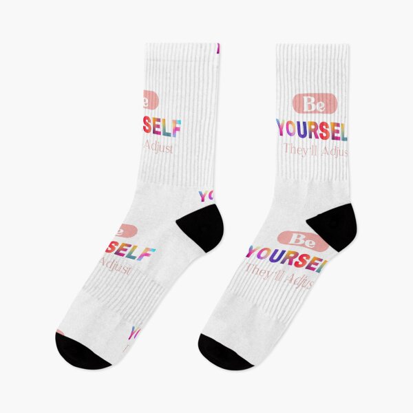 Item preview,  Be Yourself They'll Adjust, Pride Month designed and sold by RedFlowerful.