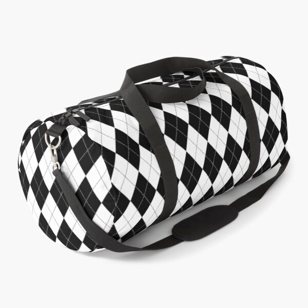 Item preview, Black and White Argyle Pattern designed and sold by ValeriesGallery.