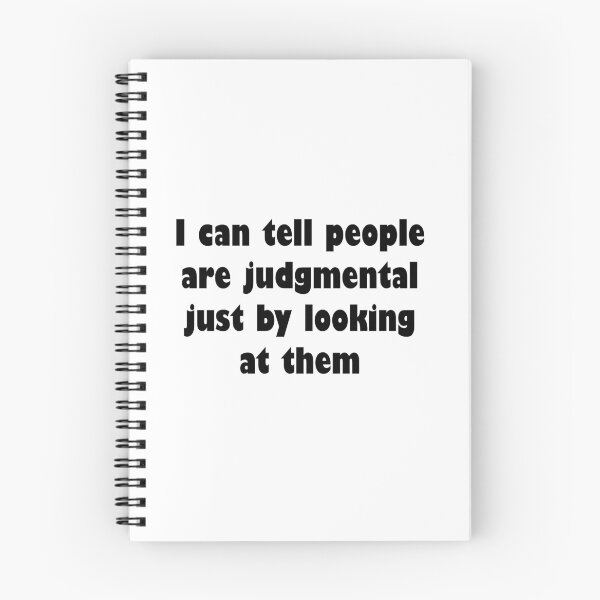 Item preview, I can tell people are judgmental just by looking at them designed and sold by nessdo.