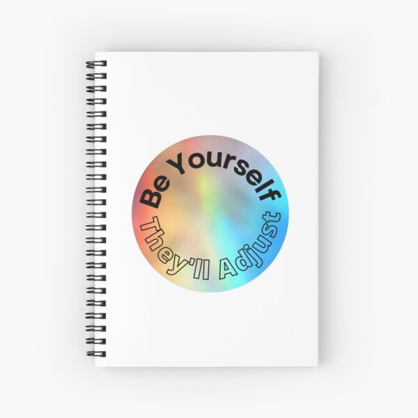 Item preview,   Be Yourself They'll Adjust, Pride Month designed and sold by RedFlowerful.