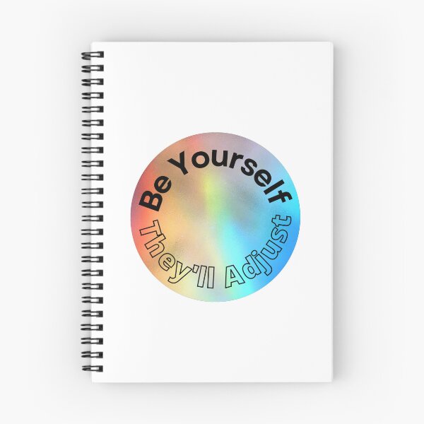 Item preview,   Be Yourself They'll Adjust, Pride Month designed and sold by RedFlowerful.