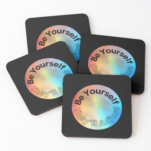 Item preview,   Be Yourself They'll Adjust, Pride Month designed and sold by RedFlowerful.