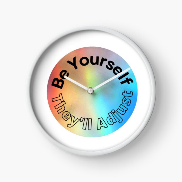 Item preview,   Be Yourself They'll Adjust, Pride Month designed and sold by RedFlowerful.