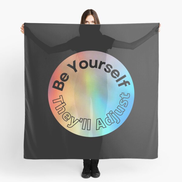 Item preview,   Be Yourself They'll Adjust, Pride Month designed and sold by RedFlowerful.