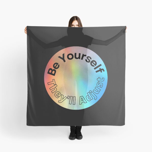Item preview, Be Yourself They'll Adjust, Pride Month designed and sold by RedFlowerful.