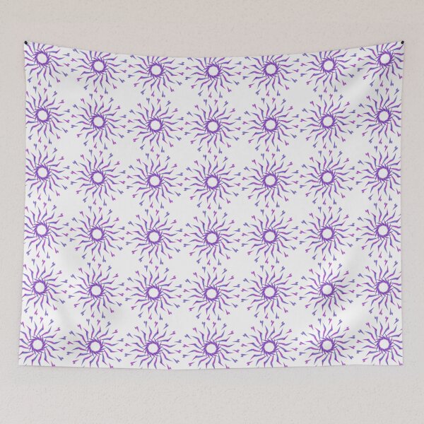 Item preview, Violet star, abstract art designed and sold by Meo Design.