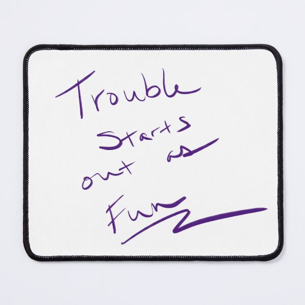 Item preview, Trouble Starts Out As Fun/I Guai Iniziano Come Divertimento designed and sold by abeink.