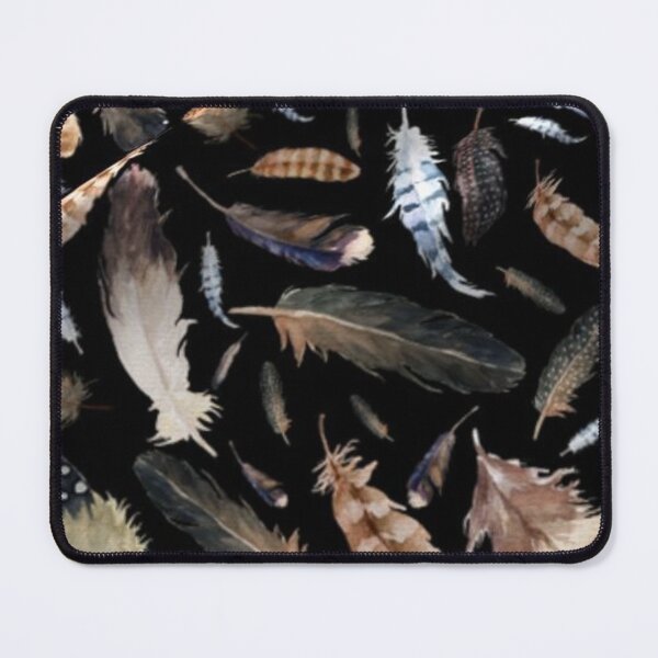 Item preview, colorful feather pattern  designed and sold by nelhurc.