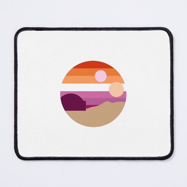 Item preview, Lesbian Pride Tatooine Sunset designed and sold by caseyhiden.
