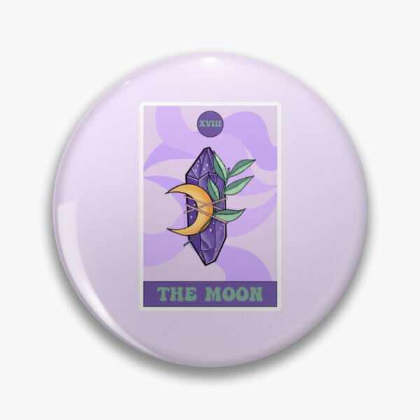 Item preview, The Moon Tarot Card designed and sold by socialbylindsay.