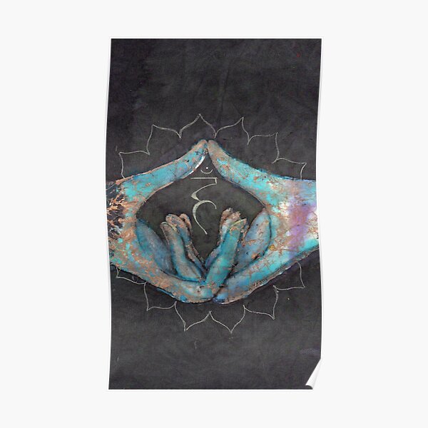 Vishuddha - throat chakra mudra Poster