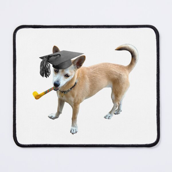 Item preview, Party Dog Grad designed and sold by catsclips.