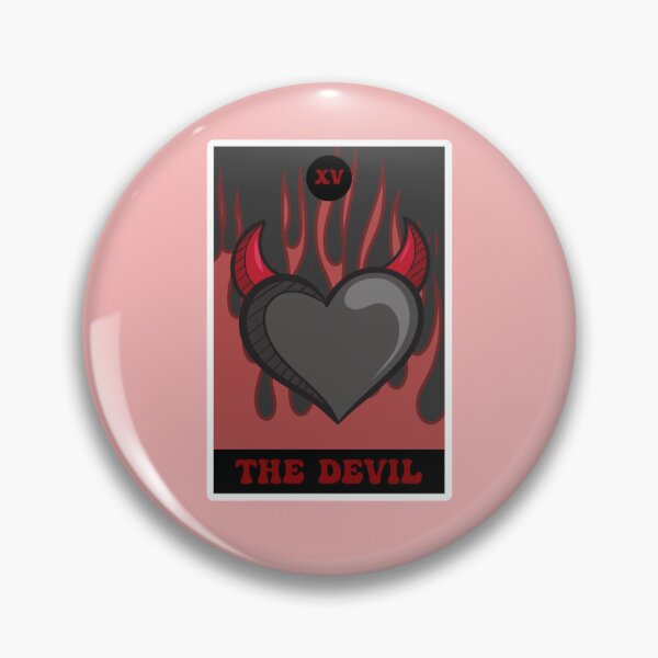 Item preview, The Devil Tarot Card designed and sold by socialbylindsay.