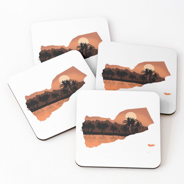Item preview, yemen map and landscape designed and sold by landscapeworlds.
