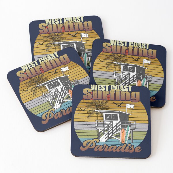 Item preview, West Coast Surfing Paradise designed and sold by Blended Designs ⭐⭐⭐⭐⭐.
