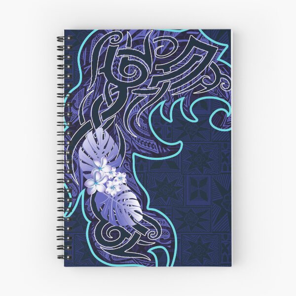 Item preview, Polynesian Blue Tribal Samoan - Hawaiian 3001 designed and sold by sunnthreads.