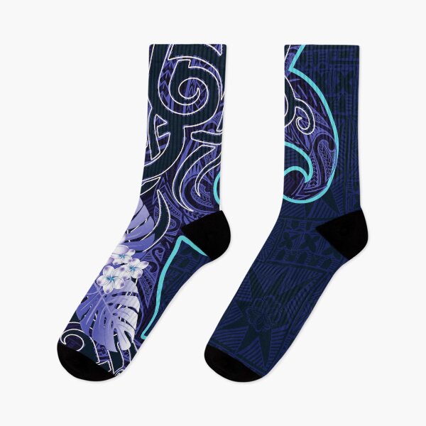 Item preview, Polynesian Blue Tribal Samoan - Hawaiian 3001 designed and sold by sunnthreads.
