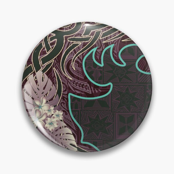 Item preview, Polynesian Vintage Brown Tribal Samoan - Hawaiian 3002 designed and sold by sunnthreads.