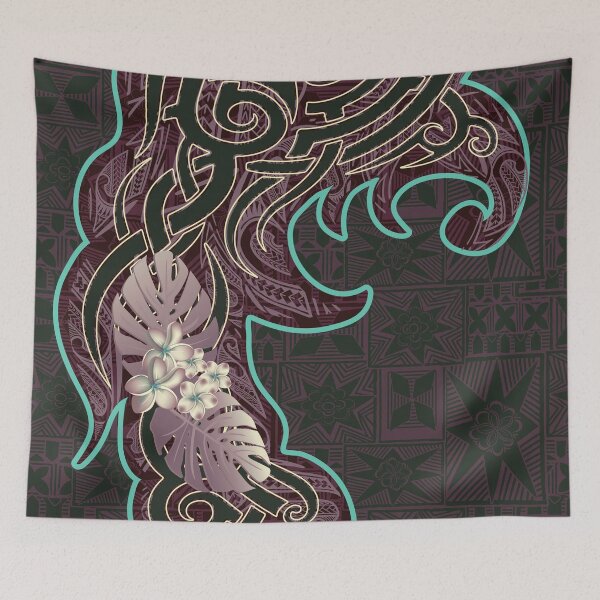 Item preview, Polynesian Vintage Brown Tribal Samoan - Hawaiian 3002 designed and sold by sunnthreads.
