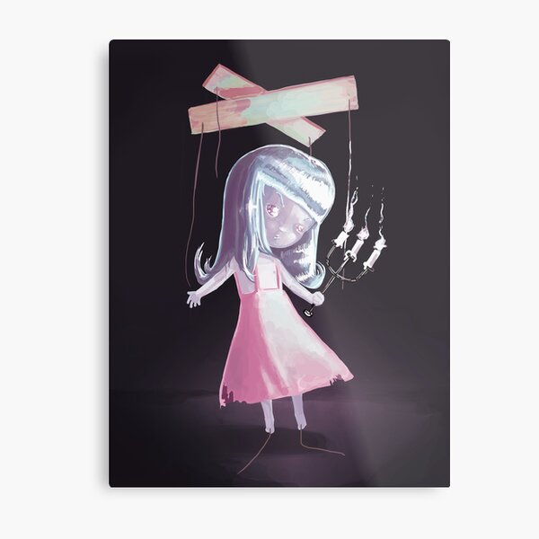 Marionette Doll Metal Print