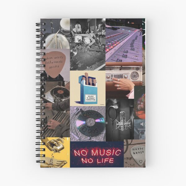 Item preview, music aesthetic collage designed and sold by morgananjos.