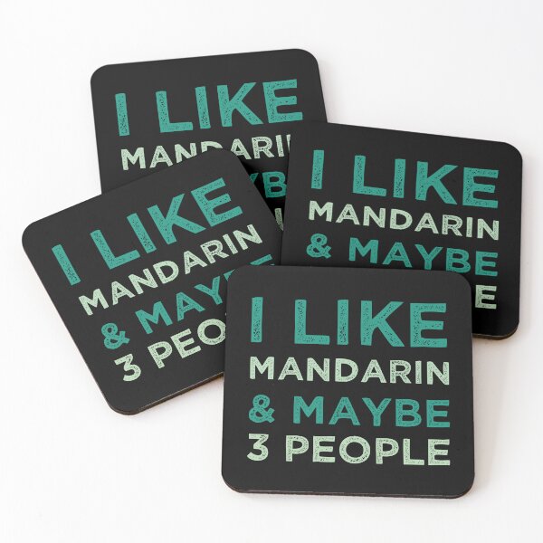 Item preview, I Like Mandarin And Maybe 3 People designed and sold by medbdj.